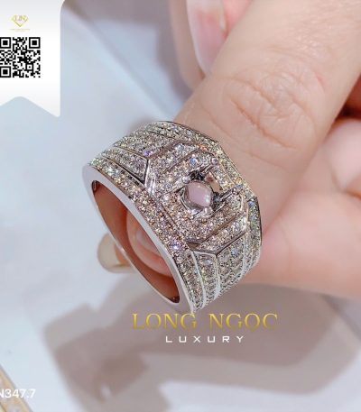 Nhẫn Nam Kim Cương N3477 Dương Trần Daimond