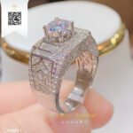 Nhẫn Nam Kim Cương N3501 Kim Cương Giá Tốt