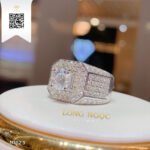 Nhẫn Nam Kim Cương N3523 Trần Dương Daimond Long Ngọc Luxury