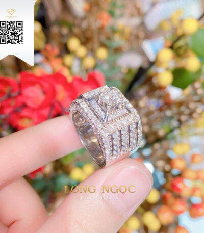 Nhẫn Nam Kim Cương N35322 Dương Trần Daimond
