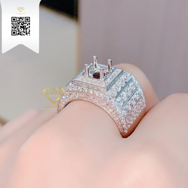 Nhẫn Nam Kim Cương N3634 Dương Trần Daimond