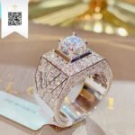 Nhẫn Nam Kim Cương N3845 Kim Cương Giá Tốt