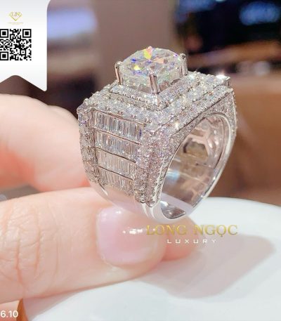 Nhẫn Nam Kim Cương N54610 Dương Trần Daimond