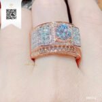 Nhẫn Nam Kim Cương N5512 Trần Dương Daimond Long Ngọc Luxury