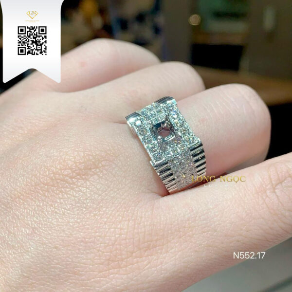 Nhẫn Nam Kim Cương N55217 Dương Trần Daimond