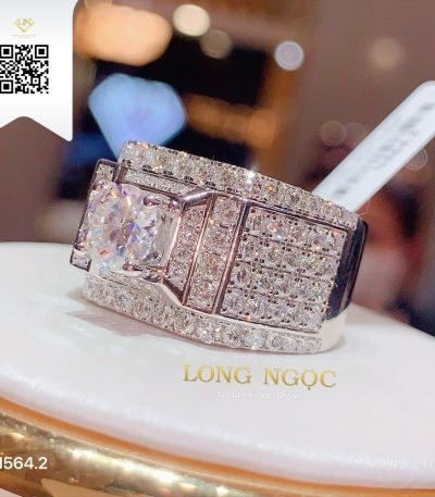 Nhẫn Nam Kim Cương N5642 Dương Trần Daimond