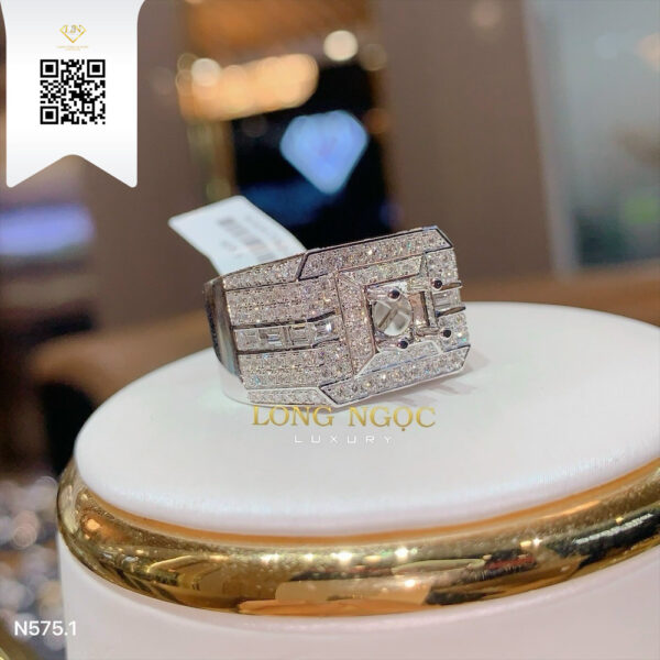 Nhẫn Nam Kim Cương N5751 Dương Trần Daimond