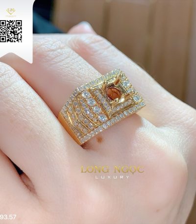 Nhẫn Nam Kim Cương N59357 Kim Cương Giá Tốt