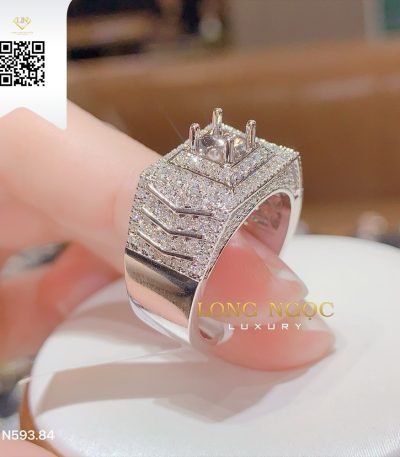 Nhẫn Nam Kim Cương N59384 Dương Trần Daimond