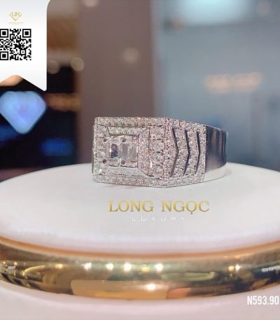 Nhẫn Nam Kim Cương N59390 Dương Trần Daimond