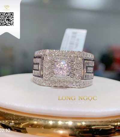 Nhẫn Nam Kim Cương N60210 Dương Trần Daimond