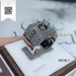 Nhẫn Nam Kim Cương N6381 Kim Cương Giá Tốt