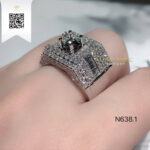 Nhẫn Nam Kim Cương N6381 Trần Dương Daimond Long Ngọc Luxury