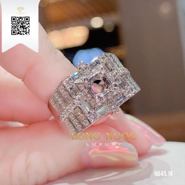 Nhẫn Nam Kim Cương N64514 Dương Trần Daimond
