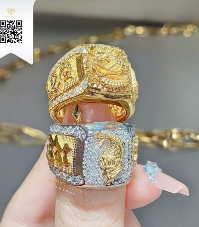 Nhẫn Nam Kim Cương N69223 Dương Trần Daimond