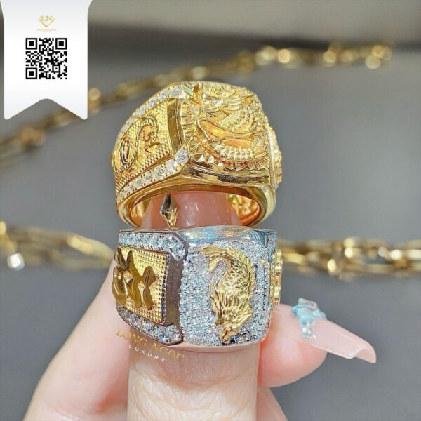 Nhẫn Nam Kim Cương N69223 Dương Trần Daimond