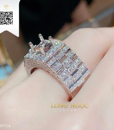 Nhẫn Nam Kim Cương N7714 Dương Trần Daimond