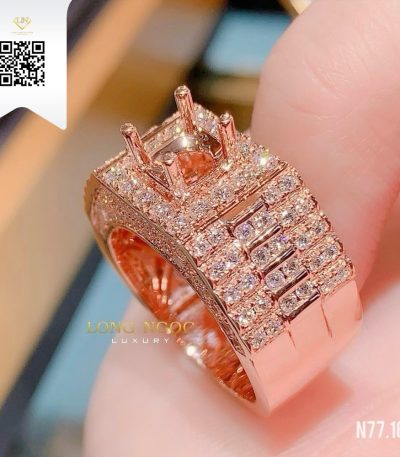 Nhẫn Nam Kim Cương N7716 Dương Trần Daimond