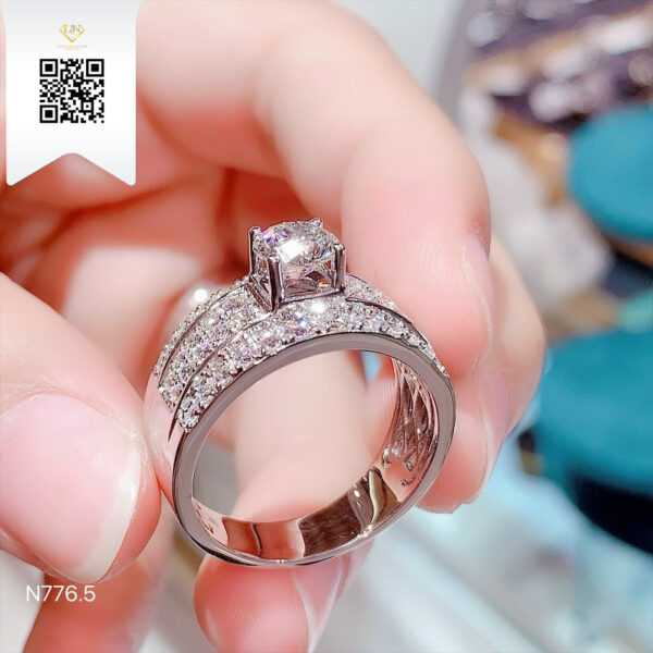 Nhẫn Nam Kim Cương N7765 Dương Trần Daimond