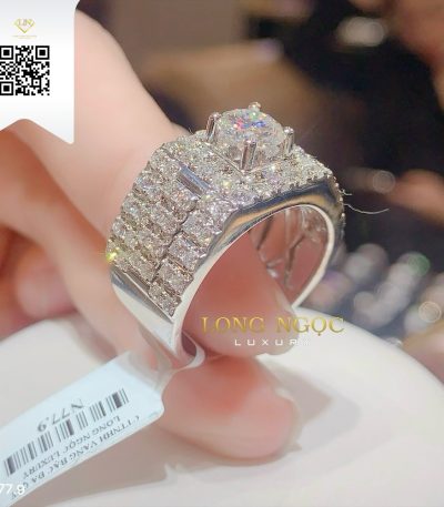 Nhẫn Nam Kim Cương N779 Dương Trần Daimond