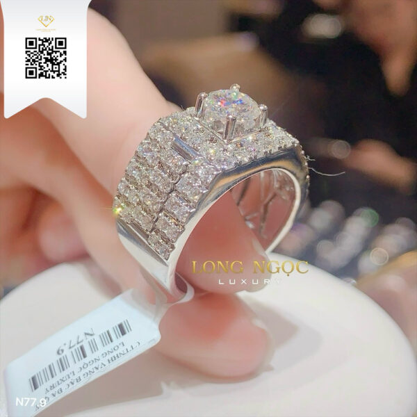 Nhẫn Nam Kim Cương N779 Dương Trần Daimond