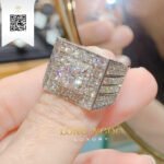 Nhẫn Nam Kim Cương N8032 Kim Cương Giá Tốt