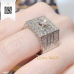 Nhẫn Nam Kim Cương N8032 Long Ngọc luxury