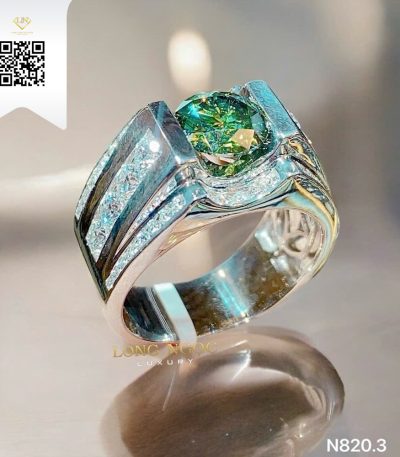 Nhẫn Nam Kim Cương N8203 Dương Trần Daimond