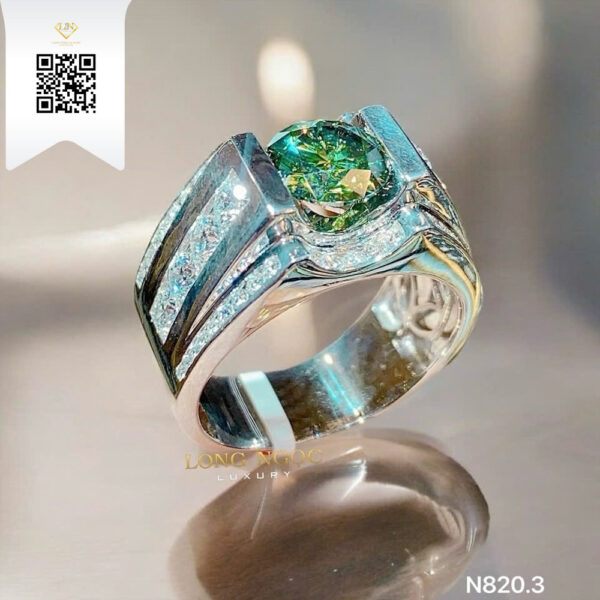 Nhẫn Nam Kim Cương N8203 Dương Trần Daimond