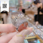 Nhẫn Nam Kim Cương N8347 Kim Cương Giá Tốt