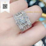Nhẫn Nam Kim Cương N8661 Long Ngọc luxury