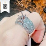 Nhẫn Nam Kim Cương N8671 Long Ngọc luxury