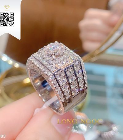 Nhẫn Nam Kim Cương N883 Dương Trần Daimond