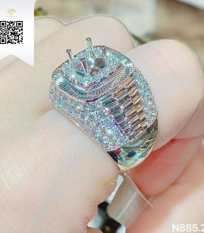 Nhẫn Nam Kim Cương N8852 Dương Trần Daimond
