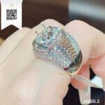 Nhẫn Nam Kim Cương N8852 Kim Cương Giá Tốt