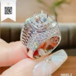 Nhẫn Nam Kim Cương N8852 Trần Dương Daimond Long Ngọc Luxury