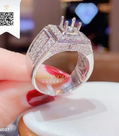 Nhẫn Nam Kim Cương N897 Dương Trần Daimond