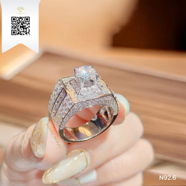 Nhẫn Nam Kim Cương N926 Dương Trần Daimond
