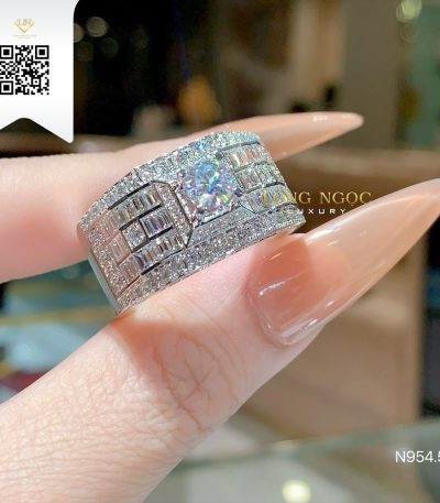 Nhẫn Nam Kim Cương N9545 Dương Trần Daimond