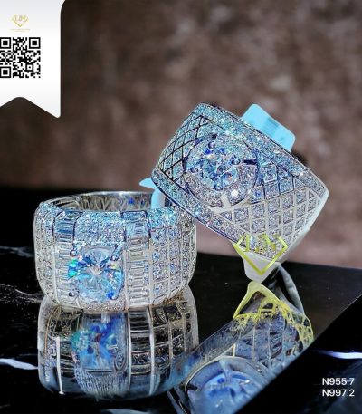 Nhẫn Nam Kim Cương N9557 Dương Trần Daimond