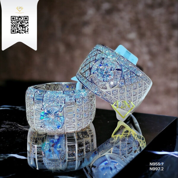 Nhẫn Nam Kim Cương N9557 Dương Trần Daimond