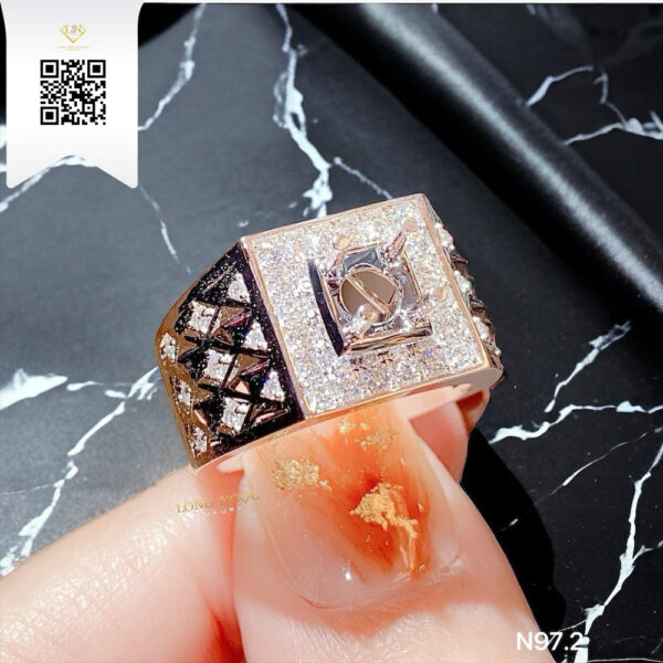 Nhẫn Nam Kim Cương N972 Dương Trần Daimond