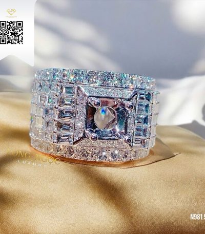 Nhẫn Nam Kim Cương N9819 Dương Trần Daimond