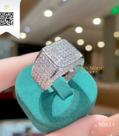 Nhẫn Nam Kim Cương N9831 Dương Trần Daimond