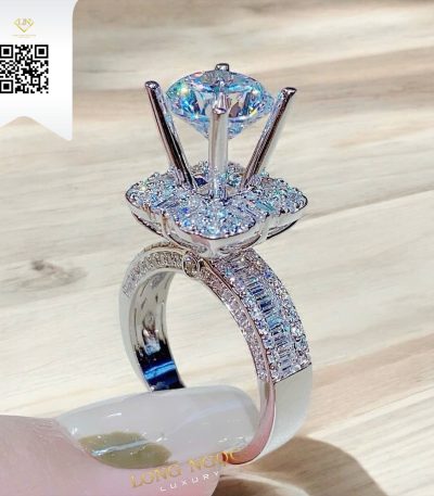 Nhẫn Nữ Kim Cương N100622 Kim Cương Giá Tốt