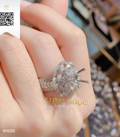 Nhẫn Nữ Kim Cương N1020 Kim Cương Giá Tốt