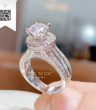 Nhẫn Nữ Kim Cương N1036 Kim Cương Giá Tốt