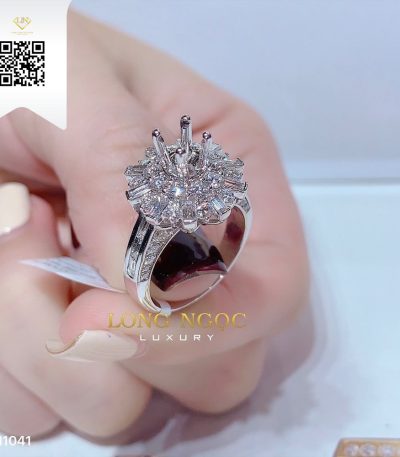 Nhẫn Nữ Kim Cương N1041 Kim Cương Giá Tốt