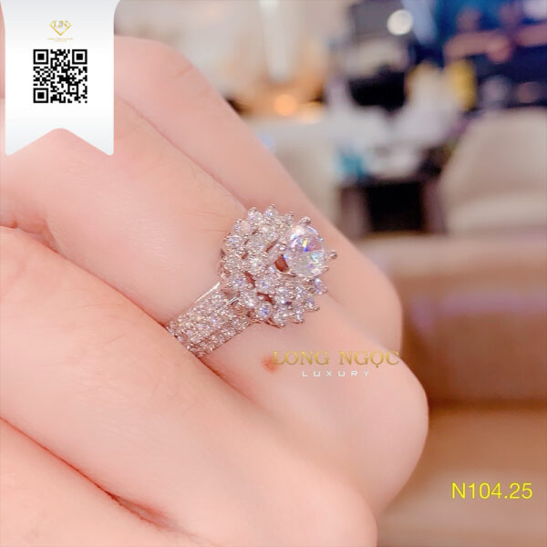 Nhẫn Nữ Kim Cương N10425 Dương Trần Daimond