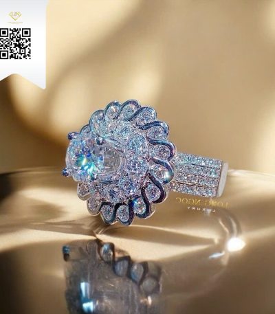 Nhẫn Nữ Kim Cương N1048 Kim Cương Giá Tốt